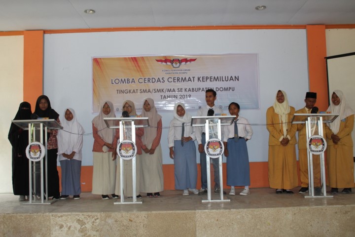 Lomba Cerdas Cermat Kepemiluan KPU Kabupaten Dompu