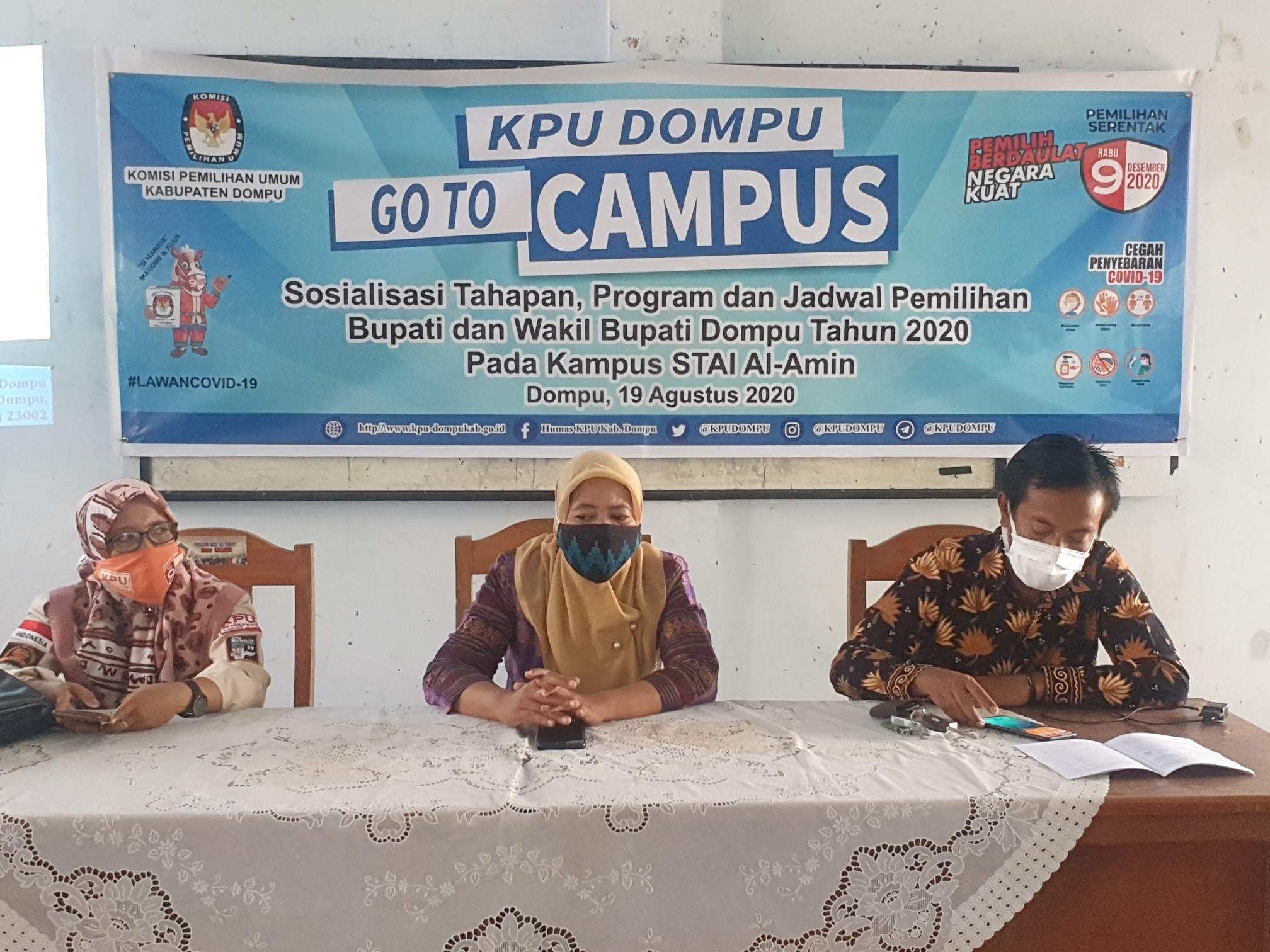 KPU DOMPU GO TO CAMPUS STIE AL AMIN