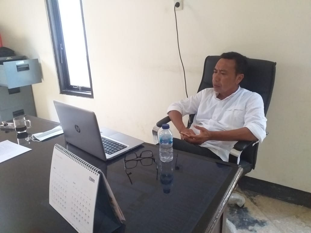 Zoom Meeting Desa Peduli Demokrasi dengan KPU Republik Indonesia