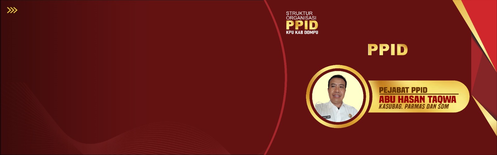 Struktur Organisasi PPID KPU KABUPATEN DOMPU - PPID