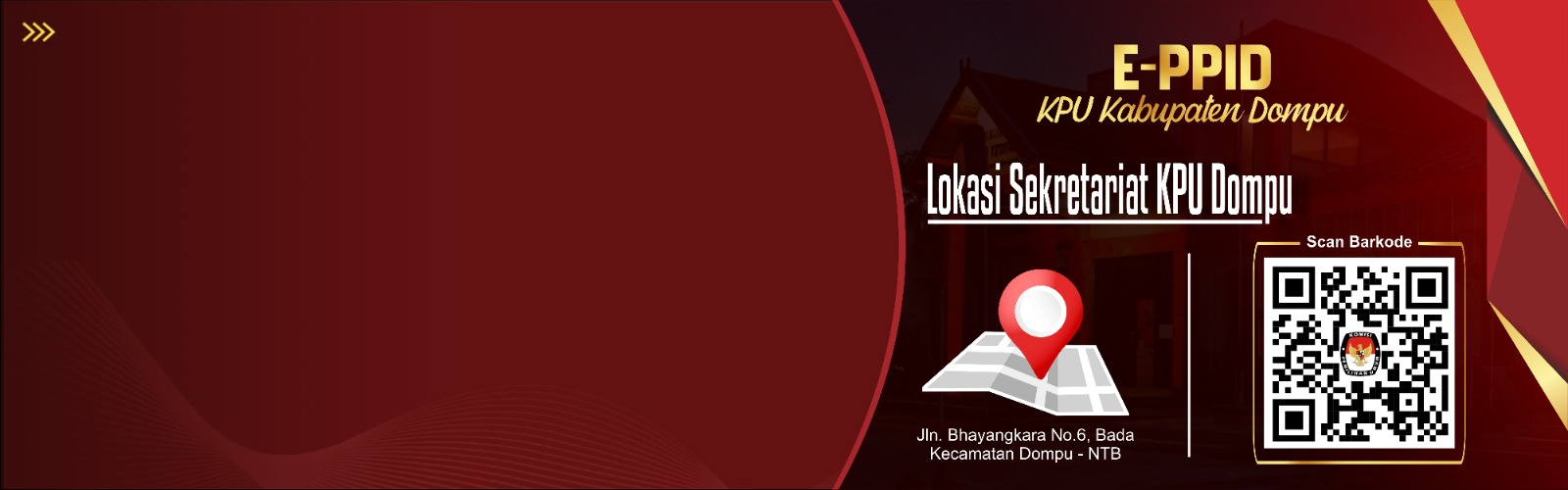 Lokasi PPID KPU Kabupaten Dompu